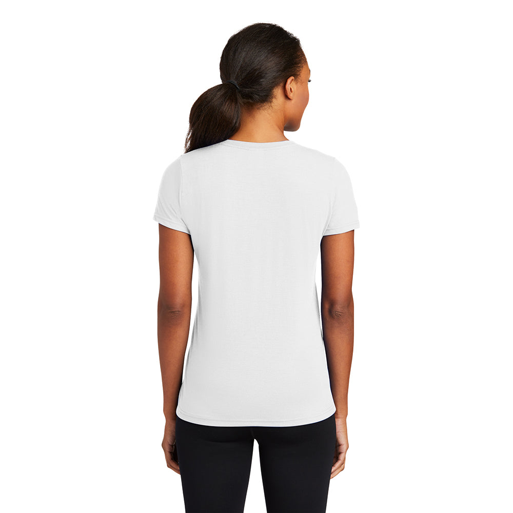 Port & Company LPC381V Women's Performance Blend V-Neck T-Shirt