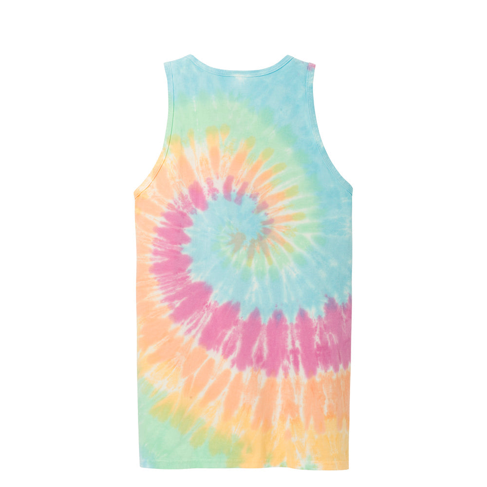 Port & Company PC147TT 100% Cotton Spiral Tie-Dye Tank Top