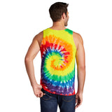 Port & Company PC147TT 100% Cotton Spiral Tie-Dye Tank Top