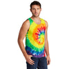 Port & Company PC147TT 100% Cotton Spiral Tie-Dye Tank Top