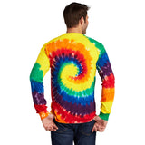 Port & Company PC147LS 100% Cotton Spiral Tie-Dye Long Sleeve T-Shirt