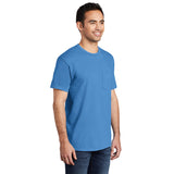 Port & Company PC099P Beach Wash® Garment-Dyed Ring Spun Pocket Tee