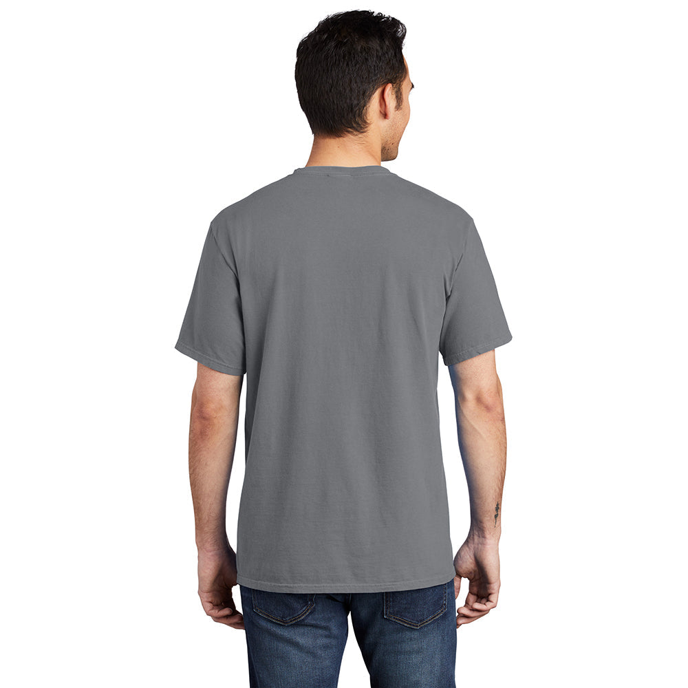 Port & Company PC099P Beach Wash® Garment-Dyed Ring Spun Pocket Tee