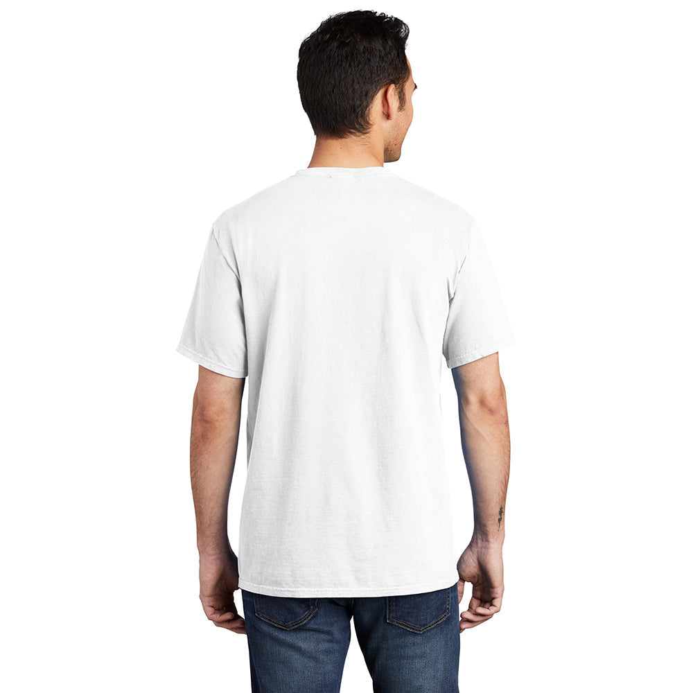 Port & Company PC099P Beach Wash® Garment-Dyed Ring Spun Pocket Tee