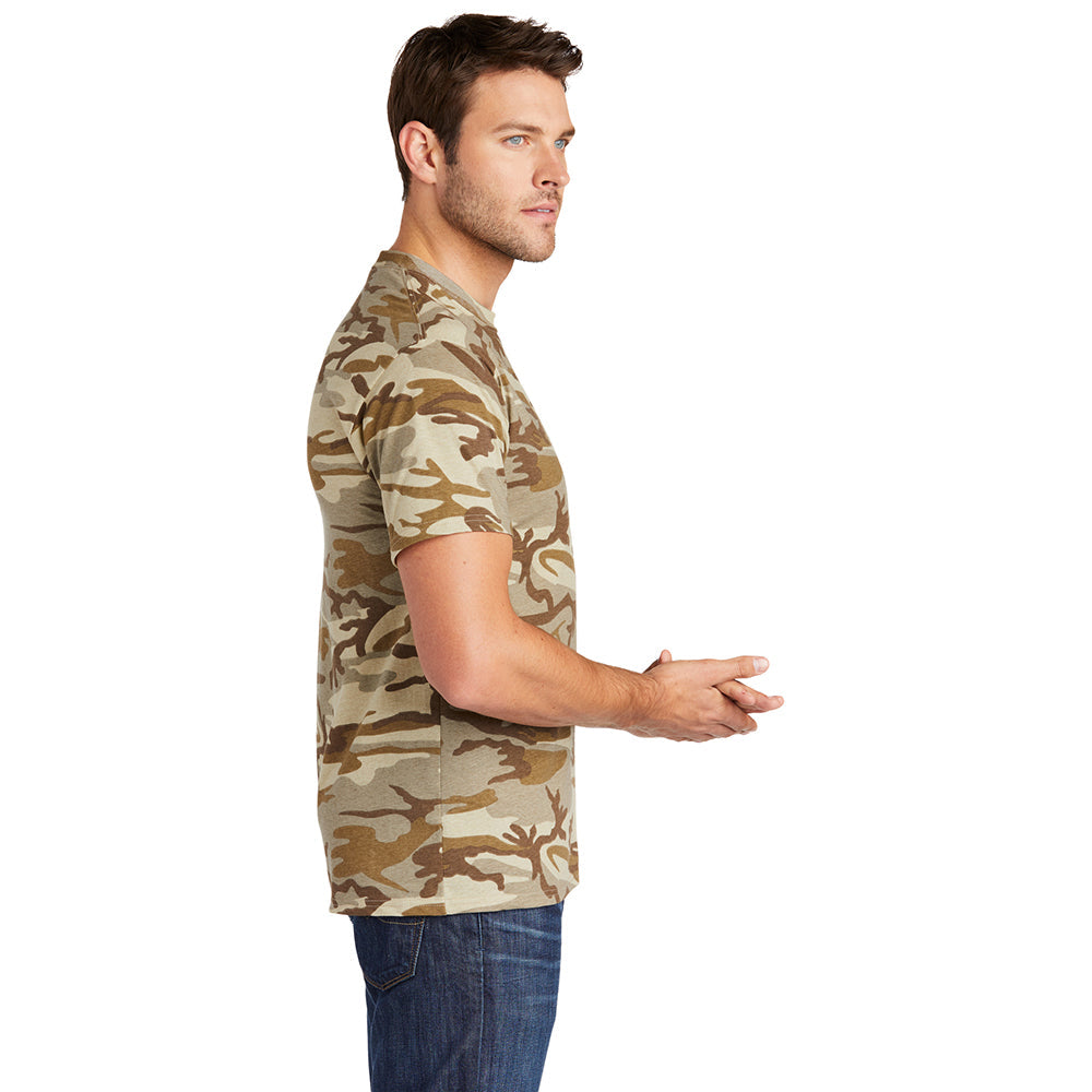 Port & Company PC54C 100% Cotton Camo T-Shirt