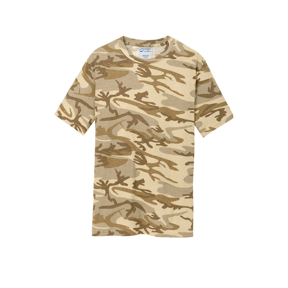 Port & Company PC54C 100% Cotton Camo T-Shirt