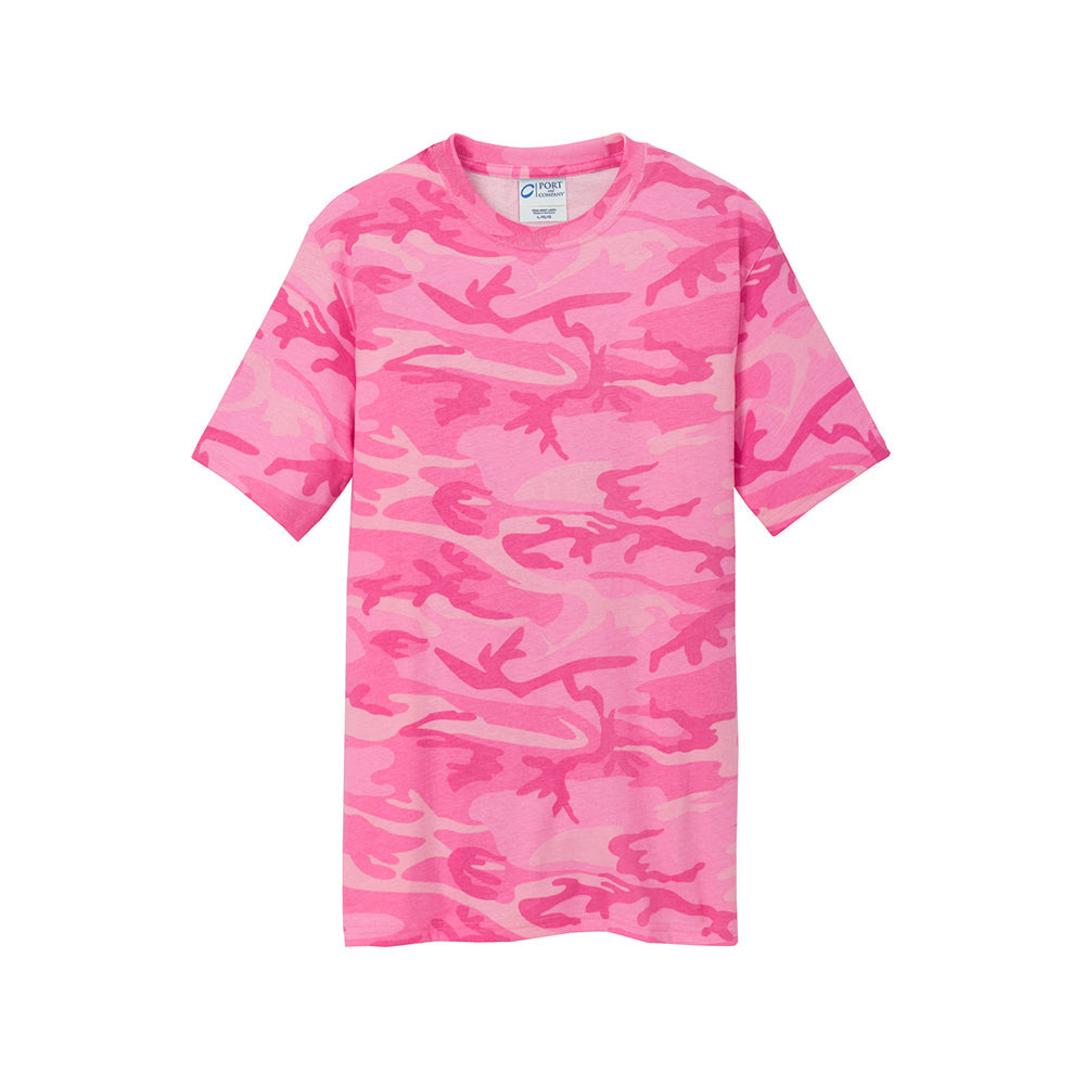 Port & Company PC54C 100% Cotton Camo T-Shirt