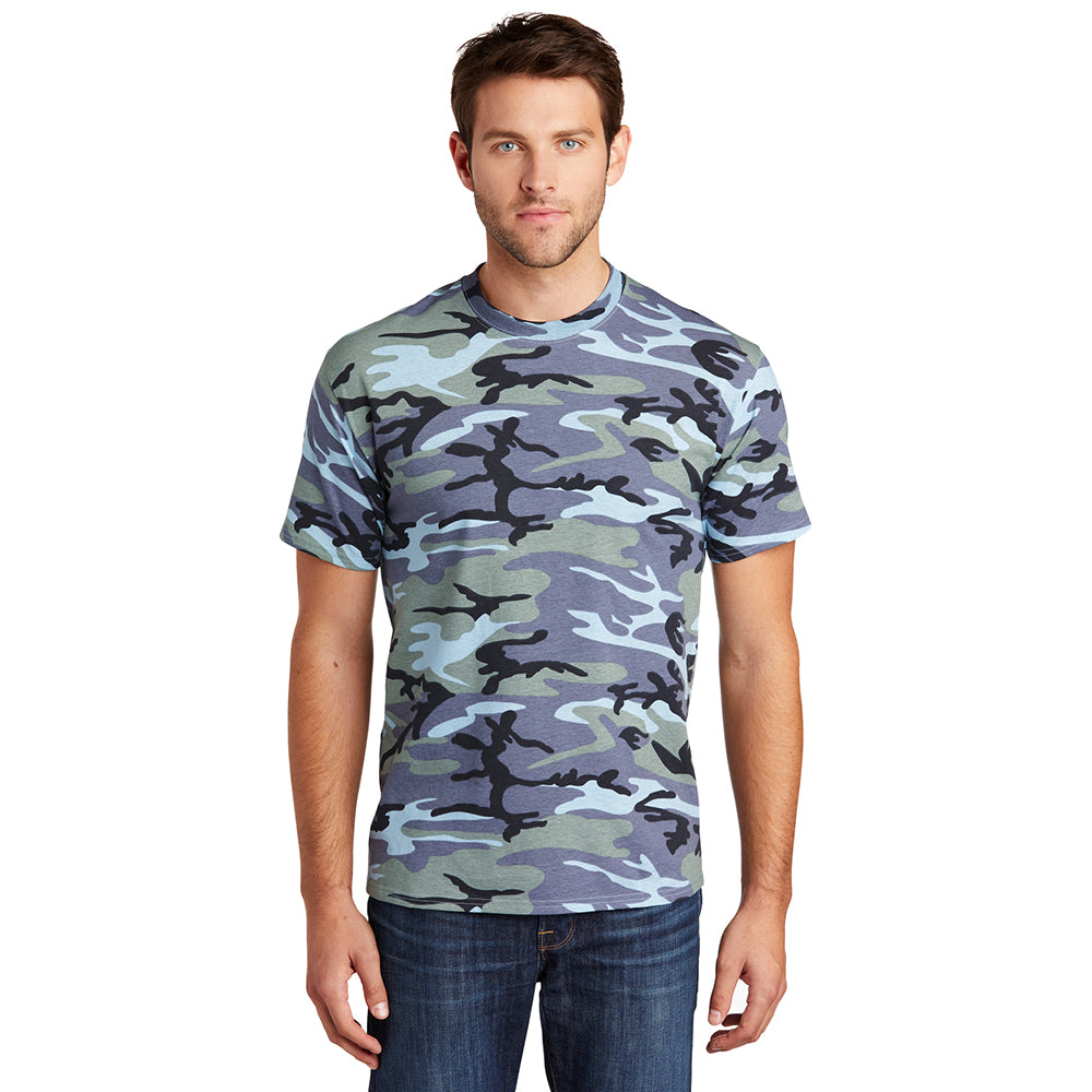 Port & Company PC54C 100% Cotton Camo T-Shirt