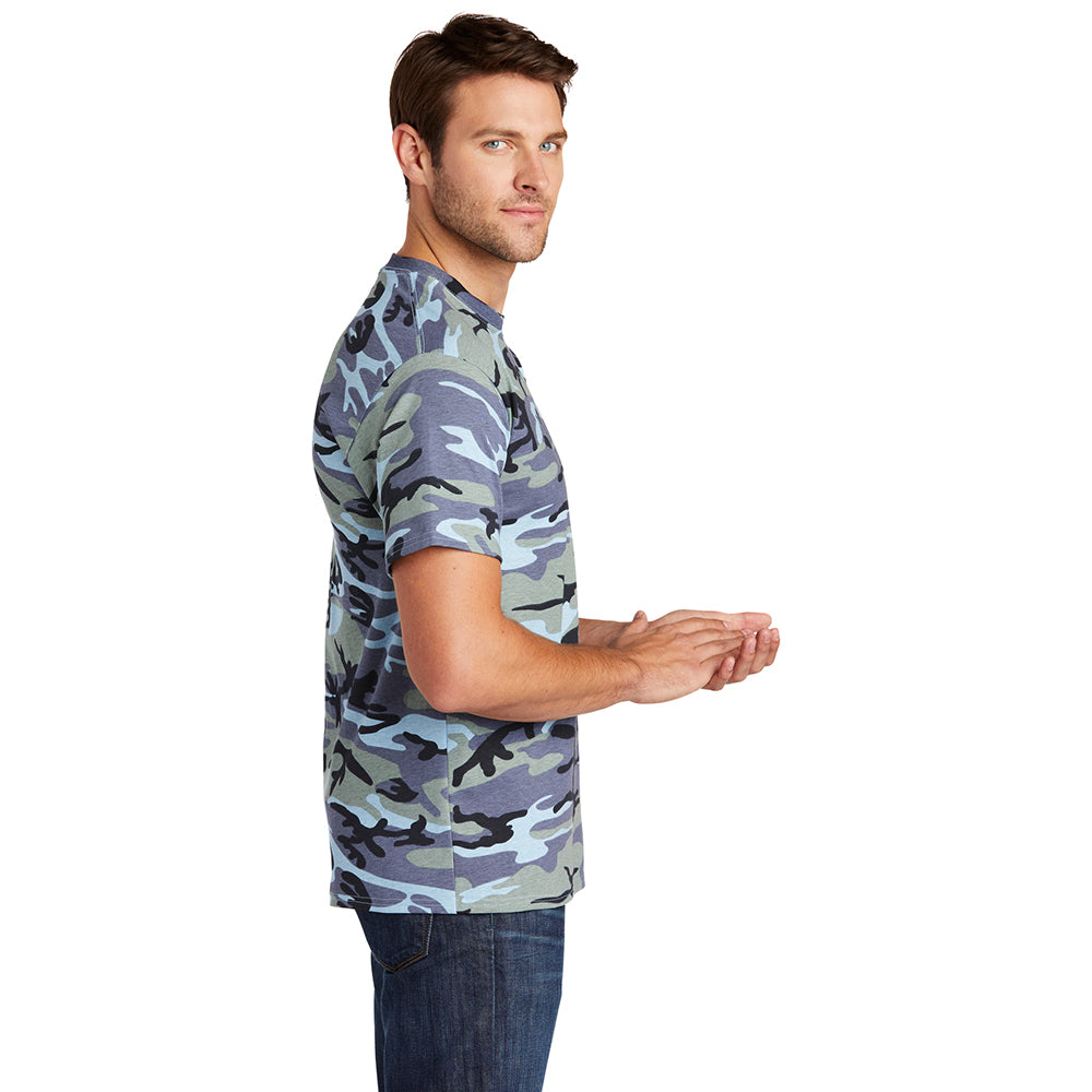 Port & Company PC54C 100% Cotton Camo T-Shirt