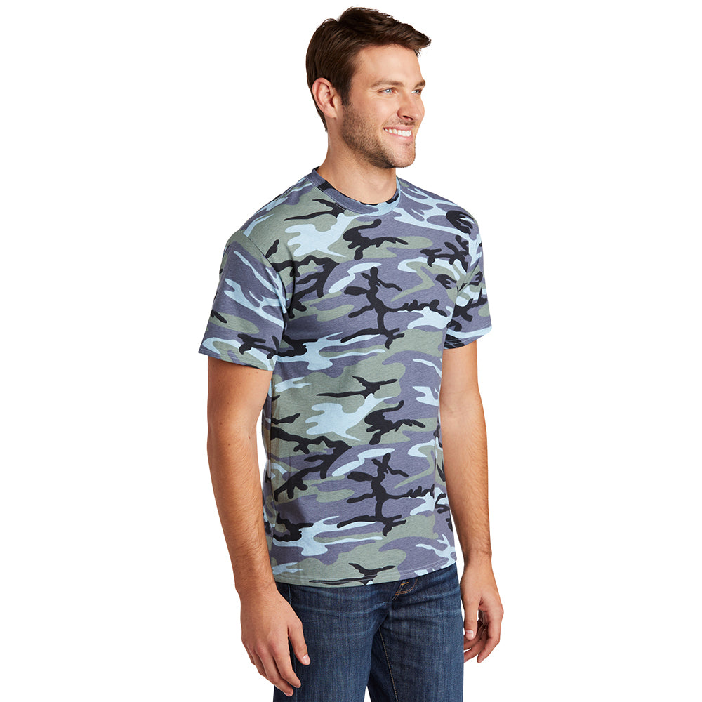 Port & Company PC54C 100% Cotton Camo T-Shirt