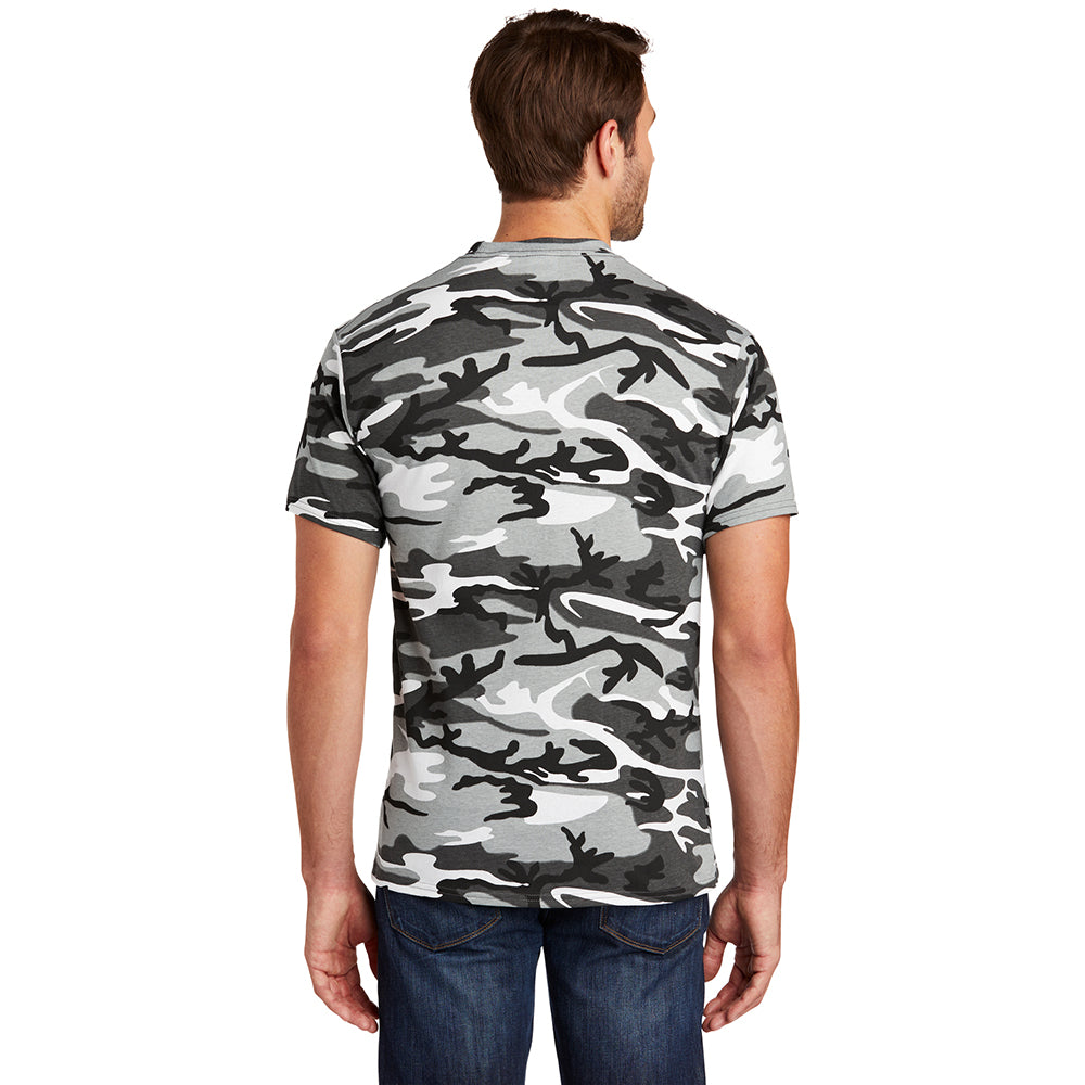 Port & Company PC54C 100% Cotton Camo T-Shirt