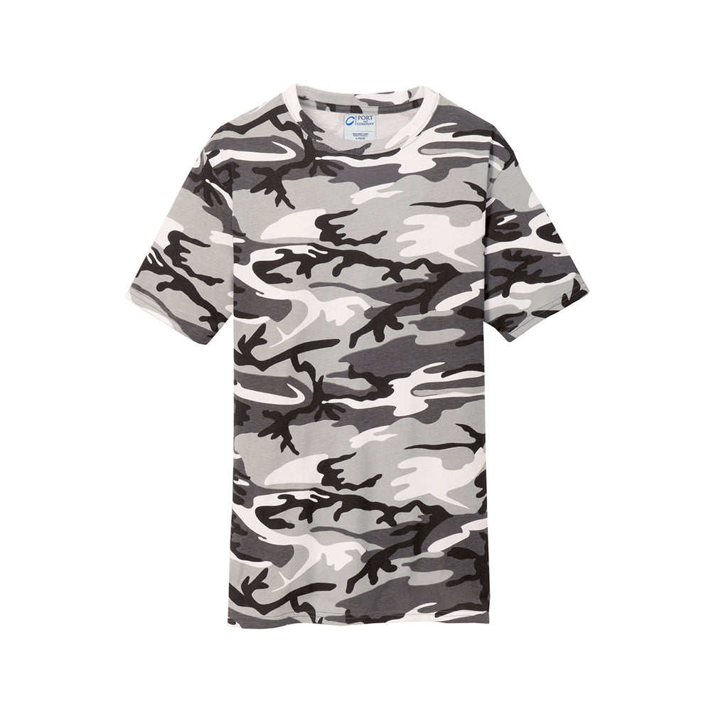 Port & Company PC54C 100% Cotton Camo T-Shirt