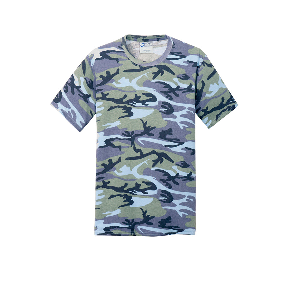 Port & Company PC54C 100% Cotton Camo T-Shirt