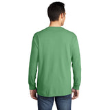 Port & Company PC099LSP Beach Wash® Ring Spun Long Sleeve Pocket Tee