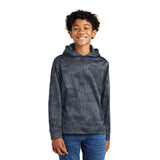 Sport-Tek YST240 Youth Sport-Wick CamoHex Fleece Hooded Pullover