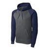 Sport-Tek ST236 Sport-Wick Colorblock Full-Zip Fleece Hooded Jacket