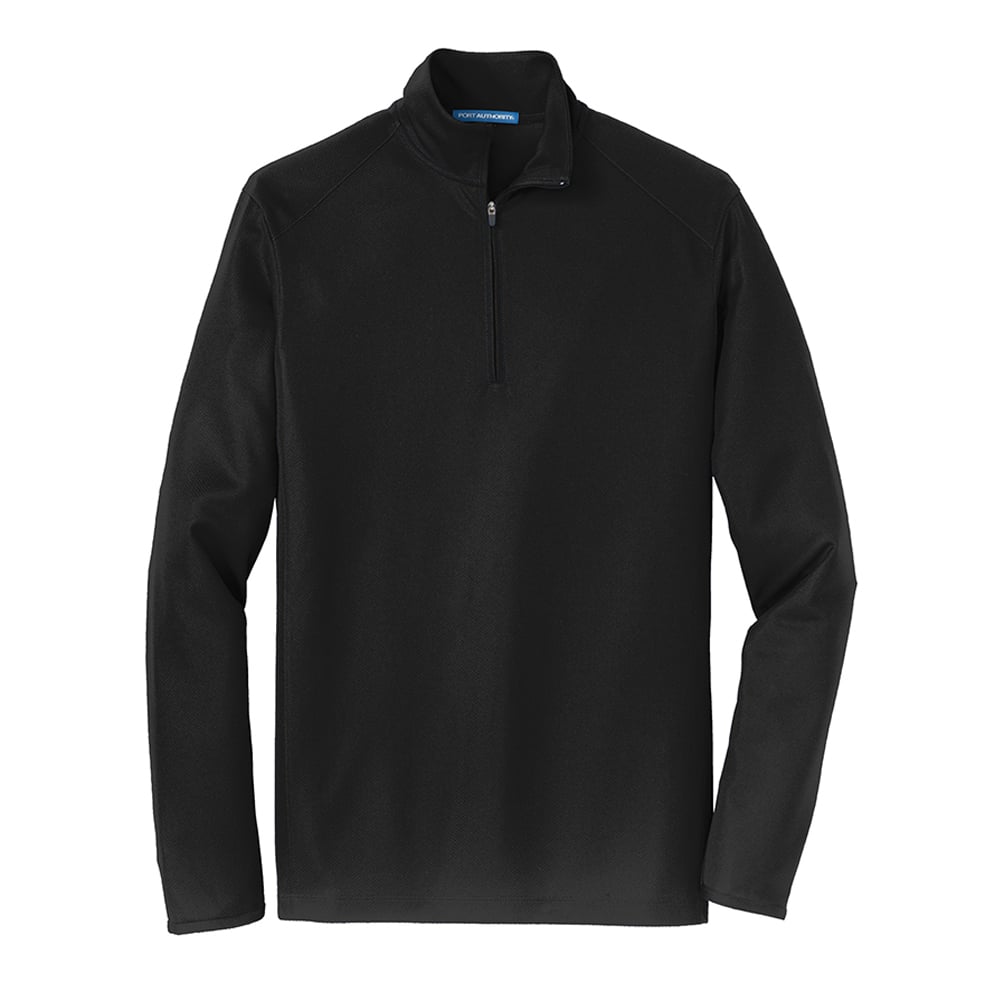 Port Authority K806 Pinpoint Mesh Performance Half Zip Sweatshirt