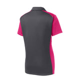 Sport-Tek LST652 Sport-Wick Women's Colorblock Micropique Polo