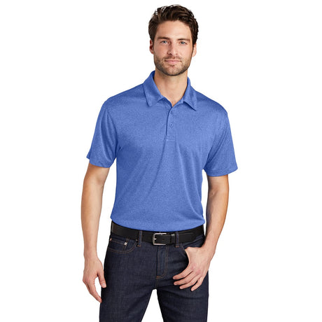 Port Authority K576 Trace Heather Performance Polo Shirt