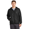 Sport-Tek JST53 Embossed Wind Jacket with Reflective Details