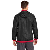 Sport-Tek JST53 Embossed Wind Jacket with Reflective Details