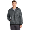 Sport-Tek JST53 Embossed Wind Jacket with Reflective Details