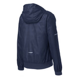 Sport-Tek LST53 Women's Embossed Wind Jacket with Reflective Details