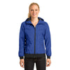 Sport-Tek LST53 Women's Embossed Wind Jacket with Reflective Details