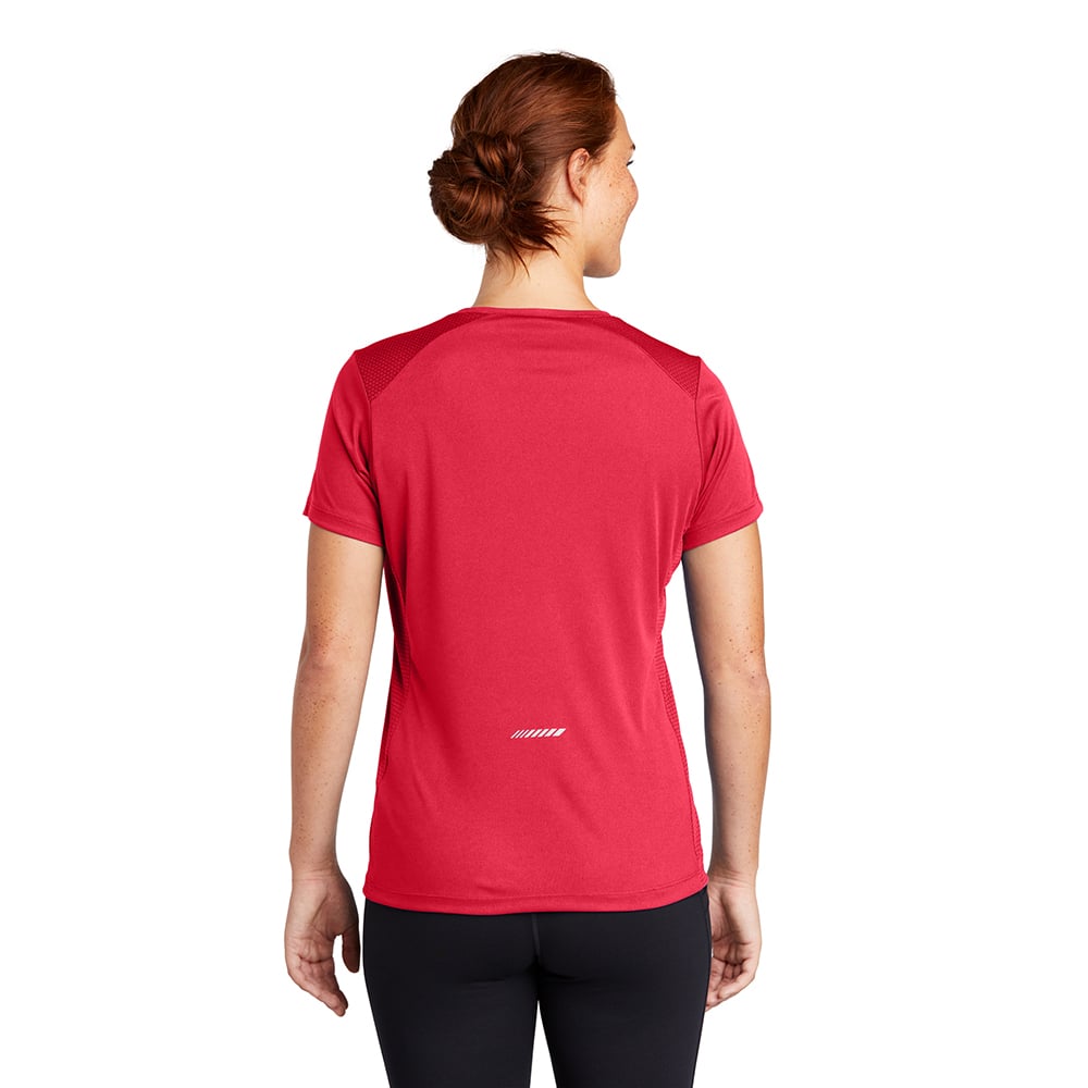 Sport-Tek LST380 PosiCharge Women's Elevate Scoop Neck T-Shirt