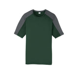 Sport-Tek ST354 PosiCharge Men's Contrast Sleeve Competitor T-Shirt