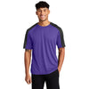 Sport-Tek ST354 PosiCharge Men's Contrast Sleeve Competitor T-Shirt