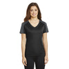 Sport-Tek LST354 PosiCharge Women's Contrast Sleeve Competitor Tee