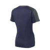 Sport-Tek LST354 PosiCharge Women's Contrast Sleeve Competitor Tee