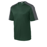 Sport-Tek YST354 Youth PosiCharge Competitor Sleeve-Blocked T-Shirt