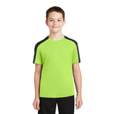 Sport-Tek YST354 Youth PosiCharge Competitor Sleeve-Blocked T-Shirt