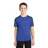 Sport-Tek YST354 Youth PosiCharge Competitor Sleeve-Blocked T-Shirt