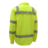 Hi-Vis Safety Shirt, Lightweight Button Down, Class 3