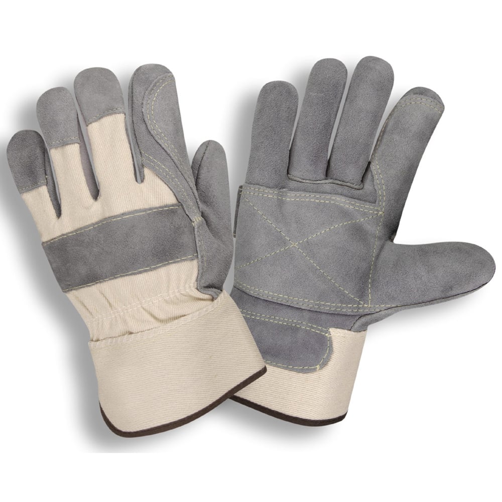 Tuf-Cor™ Heavy Double Leather Palm Glove with 4" Cuff + Kevlar Sewn®, 1 dozen (12 pairs)