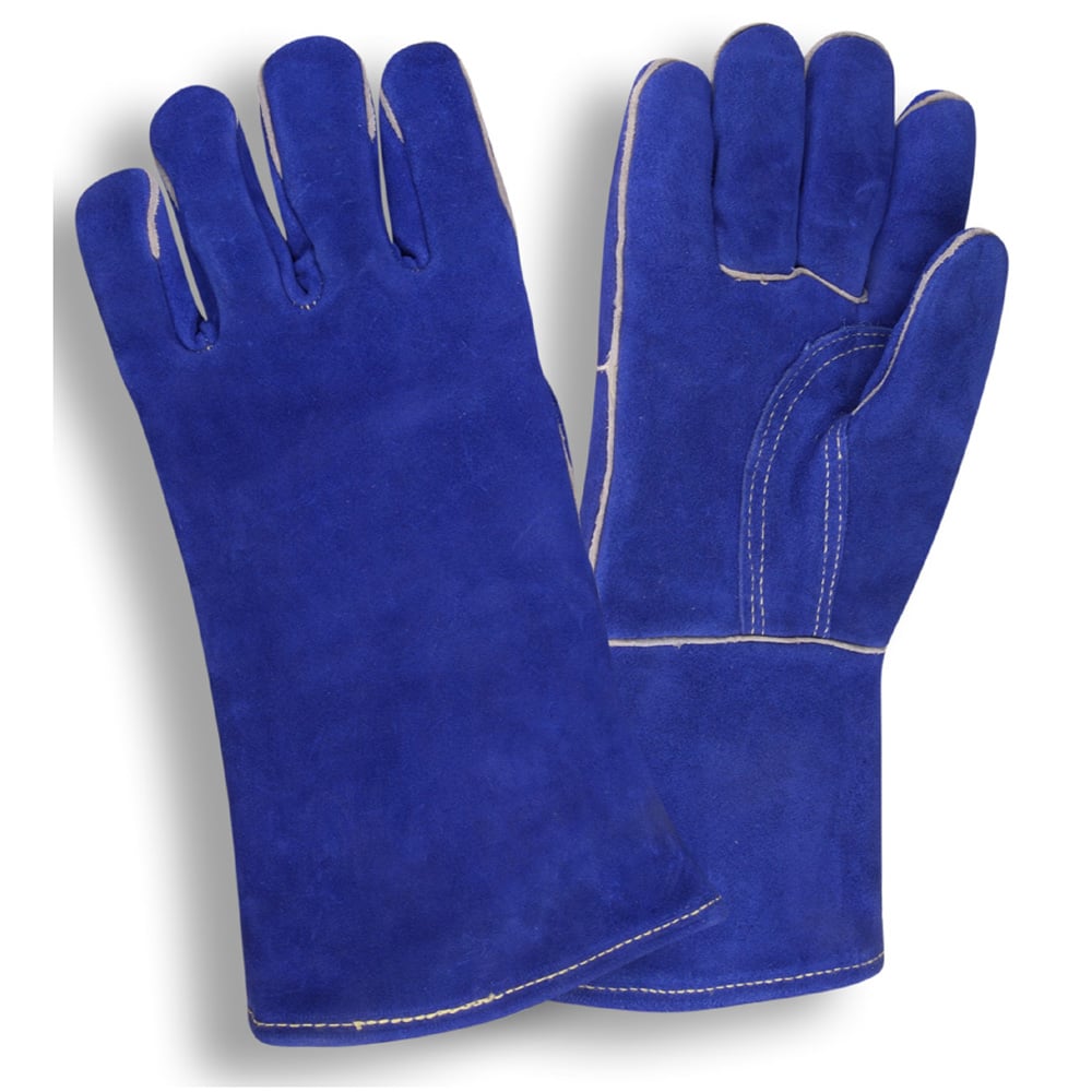 COR-7610 Fully Sock Lined Cowhide Welders Glove with Aramid Stitching, 1 dozen (12 pairs)