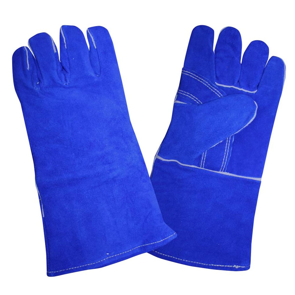 COR-76205 Cotton Sock Lined Welders Glove/Reinforced Palm+Kevlar® Sewn, 1 dozen (12 pairs)