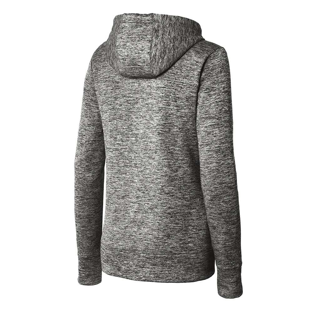 Sport-Tek LST225 PosiCharge Women's Electric Heather Hooded Pullover