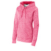 Sport-Tek LST225 PosiCharge Women's Electric Heather Hooded Pullover