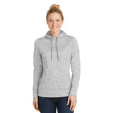 Sport-Tek LST225 PosiCharge Women's Electric Heather Hooded Pullover