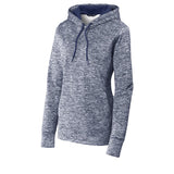 Sport-Tek LST225 PosiCharge Women's Electric Heather Hooded Pullover