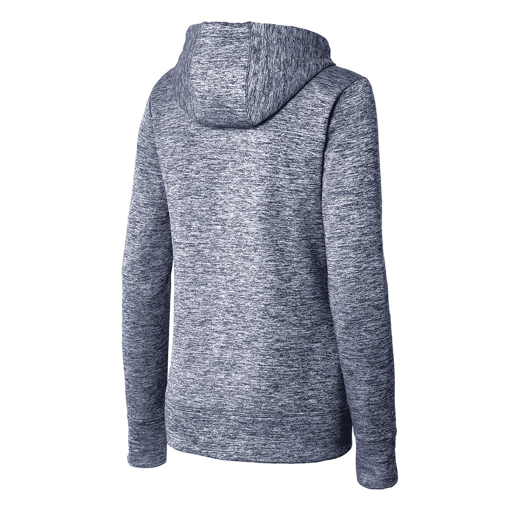 Sport-Tek LST225 PosiCharge Women's Electric Heather Hooded Pullover