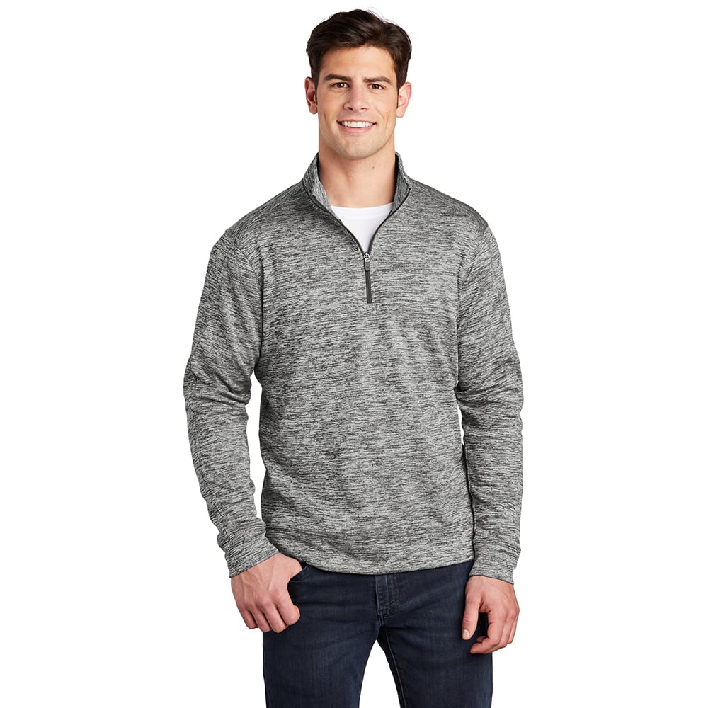 Sport-Tek ST226 PosiCharge Electric Heather Quarter-Zip Pullover