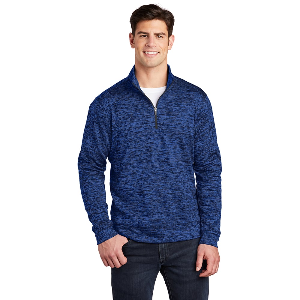 Sport-Tek ST226 PosiCharge Electric Heather Quarter-Zip Pullover