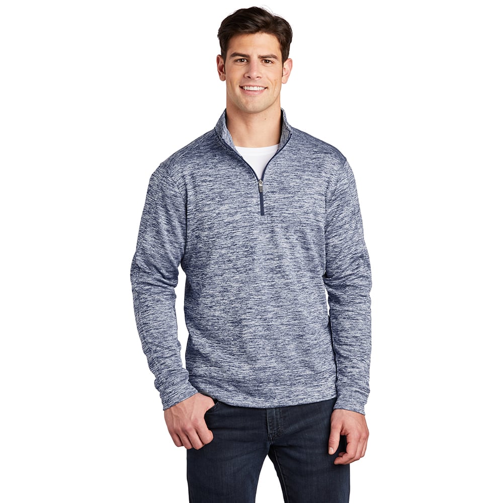 Sport-Tek ST226 PosiCharge Electric Heather Quarter-Zip Pullover