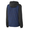 Sport-Tek LST40 Women's Heather Raglan Jacket with Hood