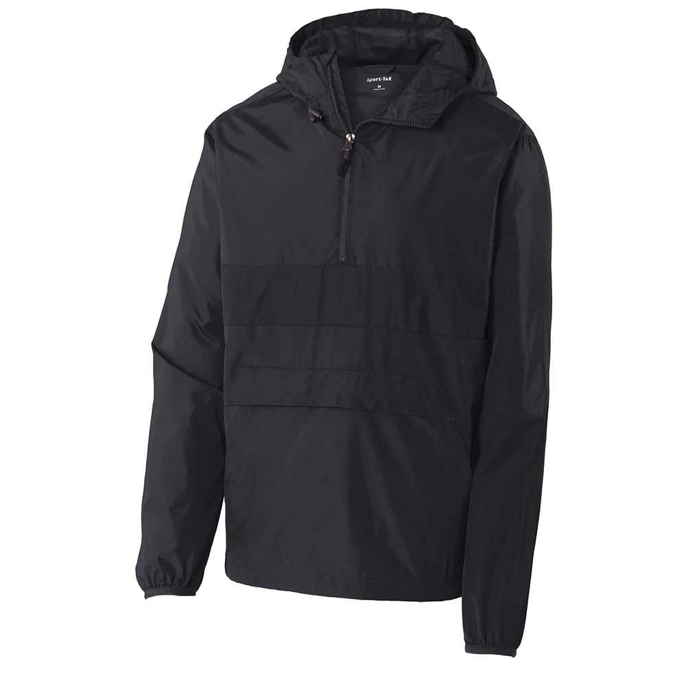 Sport-Tek JST65 Water-Resistant Zipped Pocket Anorak